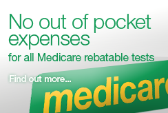 No out of pocket expenses for all rebatable tests. Find out more&hellip;